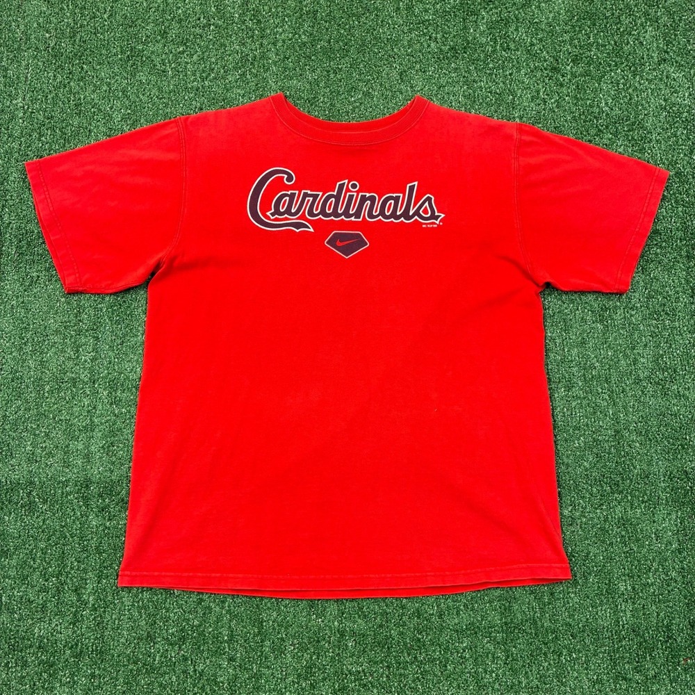 Y2K 2000's Nike Center‎ Swoosh MLB St. Louis Cardinals T-shirt